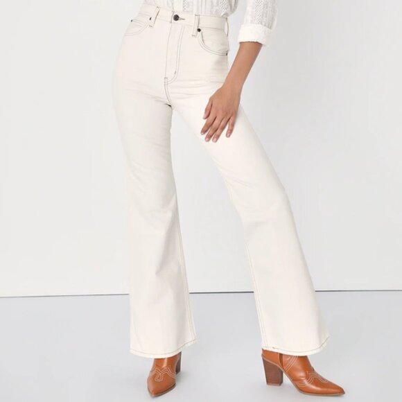 NWT Levi's 70's High Flare Denim Jeans Plus Size 32 x 30 - Picture 11 of 16